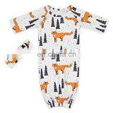 Toddler Adorable Many Colors Printed Wholesale Newborn Sleeping Bag Clothes Stylish Baby Girls Sleeping Gown thumbnail-5