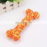 Multiple Types Pet Variety Health Benefits Strong Chew Bone Cotton Rope Dog Toys thumbnail-3