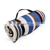 Sand Proof Waterproof Picnic Blanket Tote Handy Picnic Mat Tote for Children Camping thumbnail-2