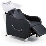 Shampoo Chair Salon Furniture Fireproof Leather Barber Chaires With Footrest Ajustable thumbnail-1