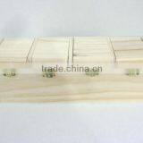 Accept Custom Natural Color Unfinished Solid Pine Wooden Storage Box for Seed thumbnail-2