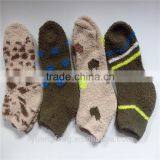 Winter Printed Cotton Velvet Room Socks thumbnail-1