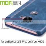 2016 New MOFi Case Celular Housing for Letv Le 2 pro, Le X620, Le2, Mobile Phone PU Leather Flip Back Cover for LeEco Le 2
