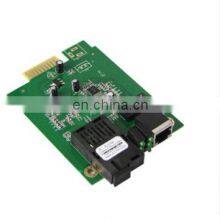 Hot Product 20KM 100M Single Fiber HTB-3100 Fiber Media Converter PCB thumbnail-1