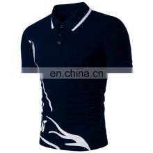 2021 New Polo Shirt Men Short-sleeved Casual Slim Solid Color Polo Shirt Shrink-proof Quick-drying Outdoor Leisure Polo Shirt thumbnail-3