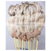 Best Selling Frozen Cleaned Squid Fillet Skewers