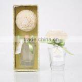 100ml Home Fragrance Aroma Reed Diffuser With Glass Bottle and Sola Flower SA-2040
