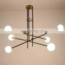 High Quality Modern Design Metal Glass Ceiling Hanging LED Pendant Lamps