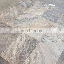 Luxury New Design Model Standard Quality Turkish Silver Travertine Tile Filled&Honed From Turkey CEM-FH-06 thumbnail-1