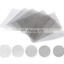 Round Stainless Steel Tobacco Smoking Pipe Screens Pipe Filters Mesh thumbnail-2