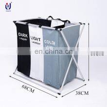 Collsilicone Apsible Mini Wicker Folding Laundry Basket Hands Free With Baby Animals thumbnail-2