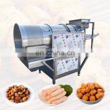 Automatic Flavor Coated Tumbler Roller Flavorful Boba Popping Peanut Type Seasoning Drum Frying Food Coating Machine thumbnail-5