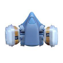7502 Dustproof Reusable Respirator 7 One One Set Half Face Gas Mask With Filters for Painting, Dust, Welding, Resin and Organic Vapor Gas