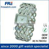 Hot Selling 3 Chain Watch Chunky White Copper Watch New 2014 thumbnail-1