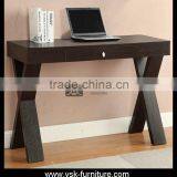 DK-018 Hotel Bedroom Laptop Computer Table Cross Legs Wood Table thumbnail-1