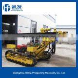Blasting Hole Drilling!!! HF100Y Crawler DTH Down the Hole Hammer Drill Rig thumbnail-1