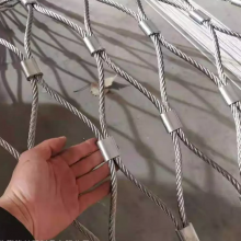 Hand-Woven Stainless Steel Cable Mesh for Garden Fence and Bird Cages thumbnail-5