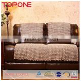 2014 New Design Weave Knit fitted leather sofa covers