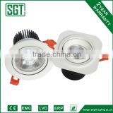 CE RoHs EMC COB LED downlight with high quality and best price