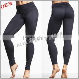 wholesale custom high quality 73% Polyester 27% Spandex yoga leggings dry fit high waist workout yoga pants for women                        
                                                Quality Choice