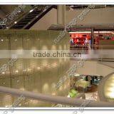 Plastic Grating Decoration Transparent