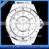 white ceramic watch