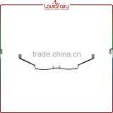 Laura Fairy China Newest Designed Black Temple Semi-Frame Metal Optical Frames thumbnail-5