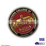 Copy Coin Stamping Imitation Gold Map of the World Badge Gold-plated Metal Coin thumbnail-1