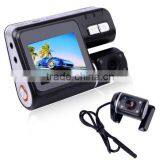 HD Dual Lens 720P DVR Dashboard Vehicle Car Camera Video Recorder Cam G-sensor Quality Choice thumbnail-1