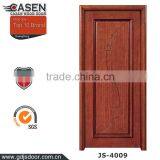 Best Selling Bright Color Teak Wood Front Door Design thumbnail-5