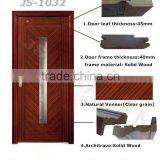 Top Fashion New Design Entranc Glass Door House Doors in Guangzhou With Good Price thumbnail-2