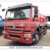 6*4 Heavy Duty SINOTRUK HOWO Vacuum Sewage Suction Truck for Sale thumbnail-2