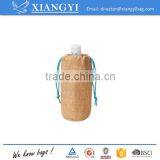 Cheap Promotional 2L Capacity Canvas Insulated or Thermal Water Bottle Cooler Bag thumbnail-1