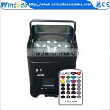 6*18W RGBAW+UV 6 in 1 wireless battery led uplights, Freedom Par6 for mobile disco                        
                                                                                Supplier's Choice
