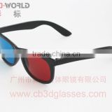 Plastic color 3d glasses with top quality