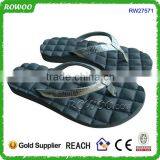 Womens Leather Massage Flip Flop, Outdoor Leather Flip Flop Slippers, Massage Flip Flops Eva and Rubber thumbnail-4