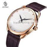 2016 Best Leather/nato Frabic Straps Fashion Couple Watches Gift Set Quartz Couple Watches thumbnail-1