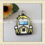 Custom Rubber Cartoon Pvc 2013 Mini Cool Key Holder