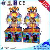 Popular Redemption Lucky Turn Coin Operated Roulette Game Machine