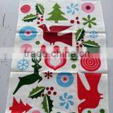 Kitchen Linen Tea Towel for Promotion and Giftkitchen Printed Tea Towel for Home Decoration Cat Design thumbnail-6
