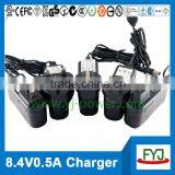 8.4v 500ma Charger 7.4v Rechargeable Battery Pack Charger With EU US UK AU Plug YJP-084050 thumbnail-5