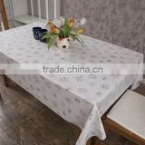restaurant table decoration banquet table cloth oilcloth fabric