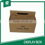 CHINA FACTORY SUPPLIER CUSTOM MADE BROWN PAPER DISPLAY BEER BOX SIX WINE BOTTLES HOLDERS thumbnail-4