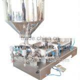 300-2500ml Double Heads Cream Shampoo Cosmetic Automatic Filling Machine a thumbnail-1