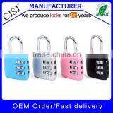Professional Design High Security 3 Digits Cheap Metal Padlock thumbnail-1