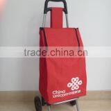 Easy Carry Foldable Shopping Trolley Bag,ladies Trolley Tote Bag-GW52 thumbnail-1