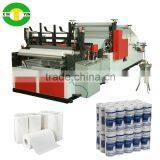 Full Auto Hand Towel Tissue Roll Embossing Machine Converted Kitchen Towel Roll Machine Good Price thumbnail-1