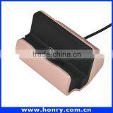 Luxury Portable Mini USB Charger Holder Sync Phone Charging Dock Station for Iphone 5/6/6plus thumbnail-4