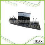 Huaxin Top Sell Toray Carbon Fiber MDF Glossy Watch Display Set