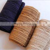 2015 Hot Sale Classical Unisex Solid Color Knittted Scarf thumbnail-3